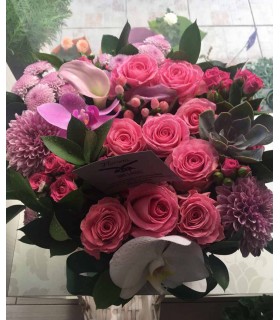 Aranjament Viata este roz