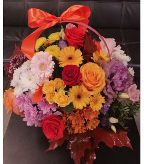 Cosulet de flori colorat