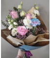 Buchet blue and pink