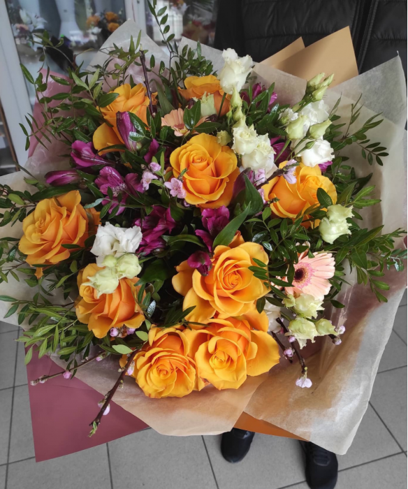 Buchet gigant ORANGE