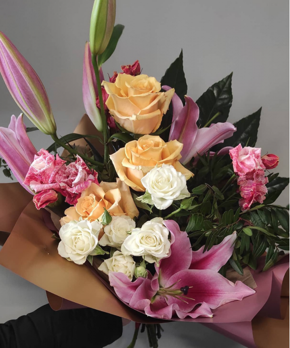 Buchet parfumat colorat