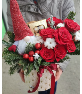 Aranjament Mos Craciun 1