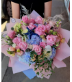 Buchet "pink&blue"