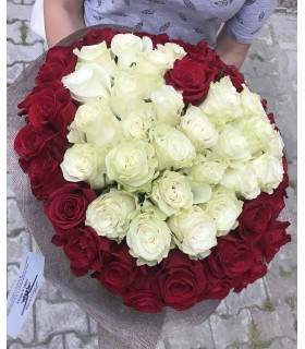 Buchet  Trandafiri Inima